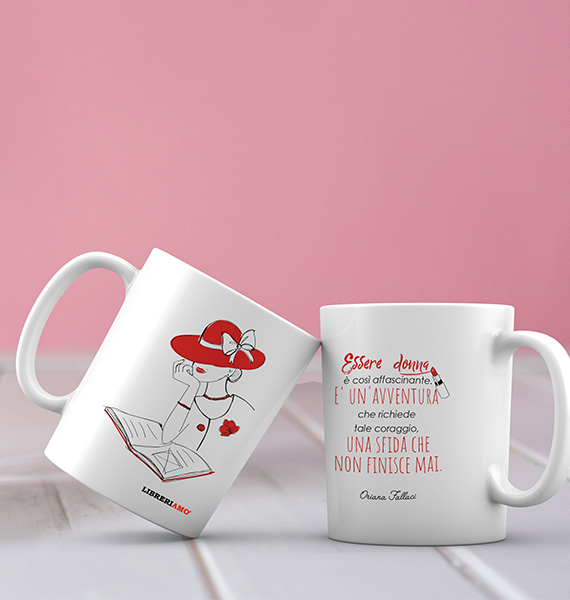 Donna – Oriana Fallaci - AforisMug Social Collection