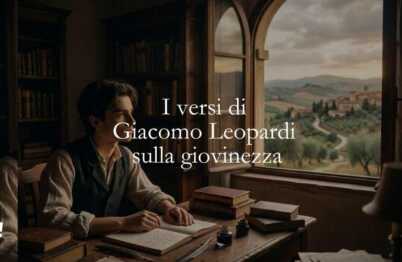 I versi di Giacomo Leopardi sul ricordo della giovinezza