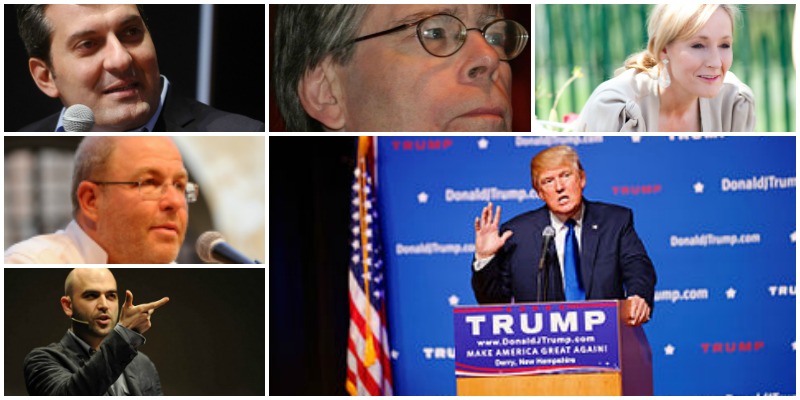 Trump Presidente degli Stati Uniti, il pensiero degli scrittori