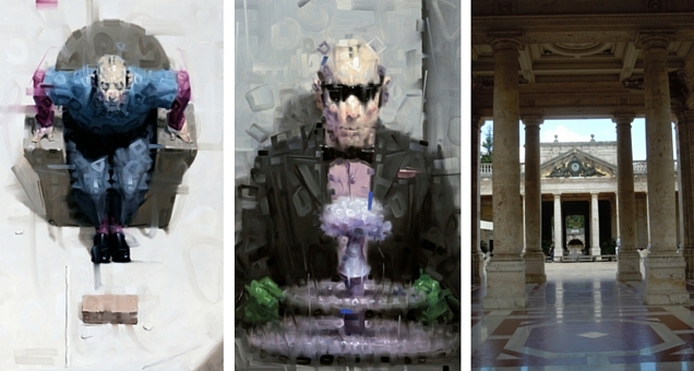 Gli ''Osservatori'', i nuovi dipinti di Wainer Vaccari per la prima volta in mostra