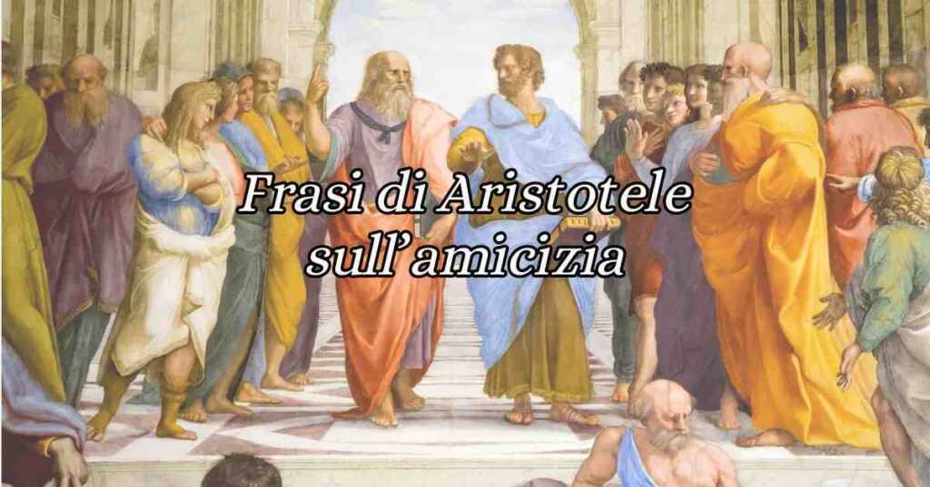 10 frasi di Aristotele sull'amicizia e sull'affetto verso gli altri