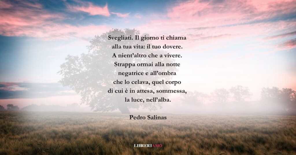 I versi di Pedro Salinas sull'amore che è libertà