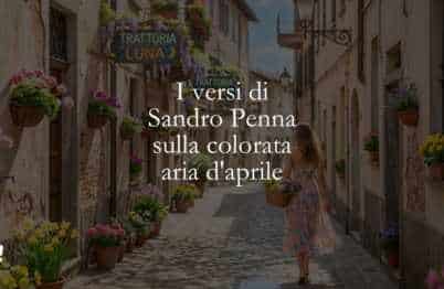 I versi di Sandro Penna sulla colorata aria d'aprile