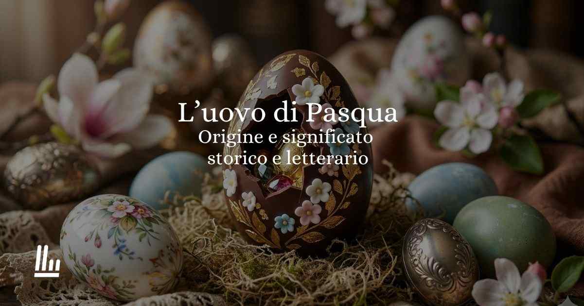 L’uovo di Pasqua: storia, simbolismo e l’evoluzione di un mito tra arte e golosità 1 L’uovo di Pasqua storia, simbolismo e l’evoluzione di un mito tra arte e golosità