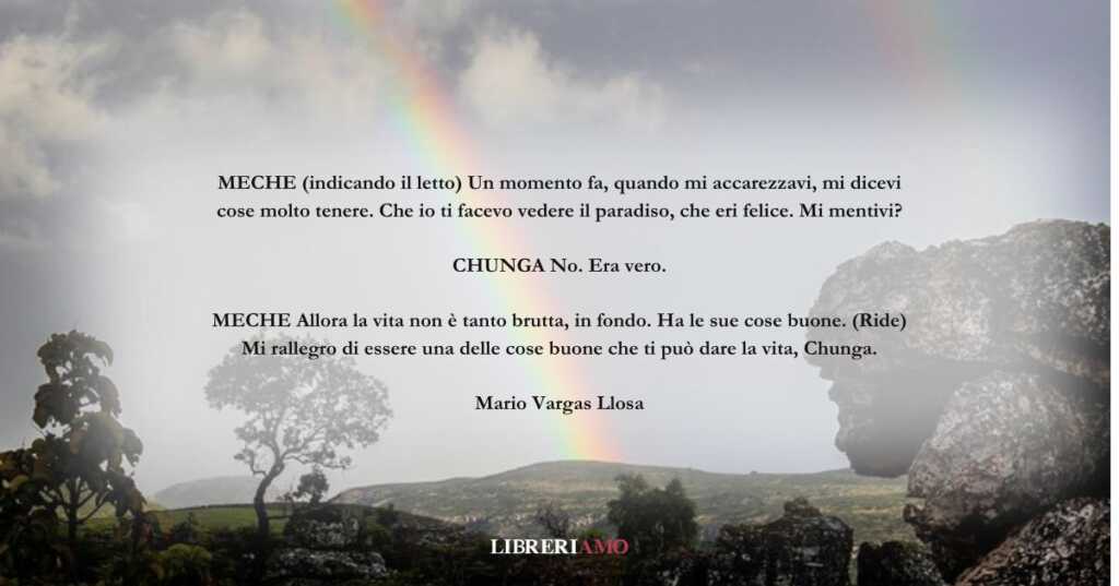 Una frase di Mario Vargas Llosa sul valore della bellezza