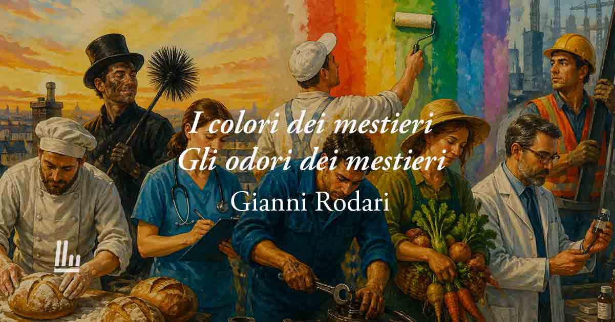 I mestieri per Gianni Rodari: due poesie sul valore del lavoro e dei lavoratori