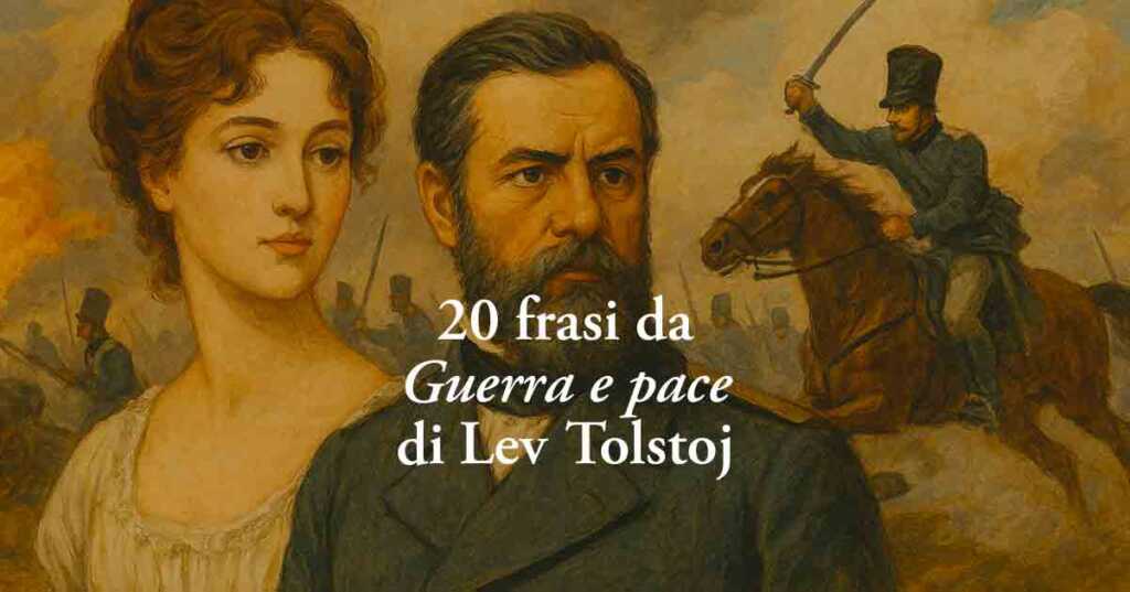 20 frasi da Guerra e Pace di Lev Tolstoj considerate lezioni di vita