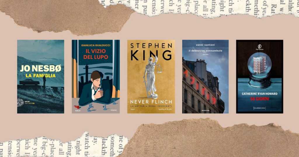 5 libri appena usciti da leggere per un fine settimana di mistero e di suspense
