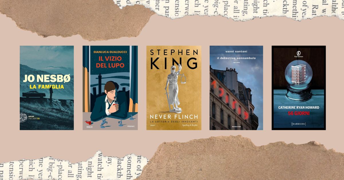 5 libri appena usciti da leggere per un fine settimana di mistero e di suspense