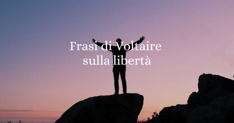 10 frasi di Voltaire sul valore della libertà di pensiero