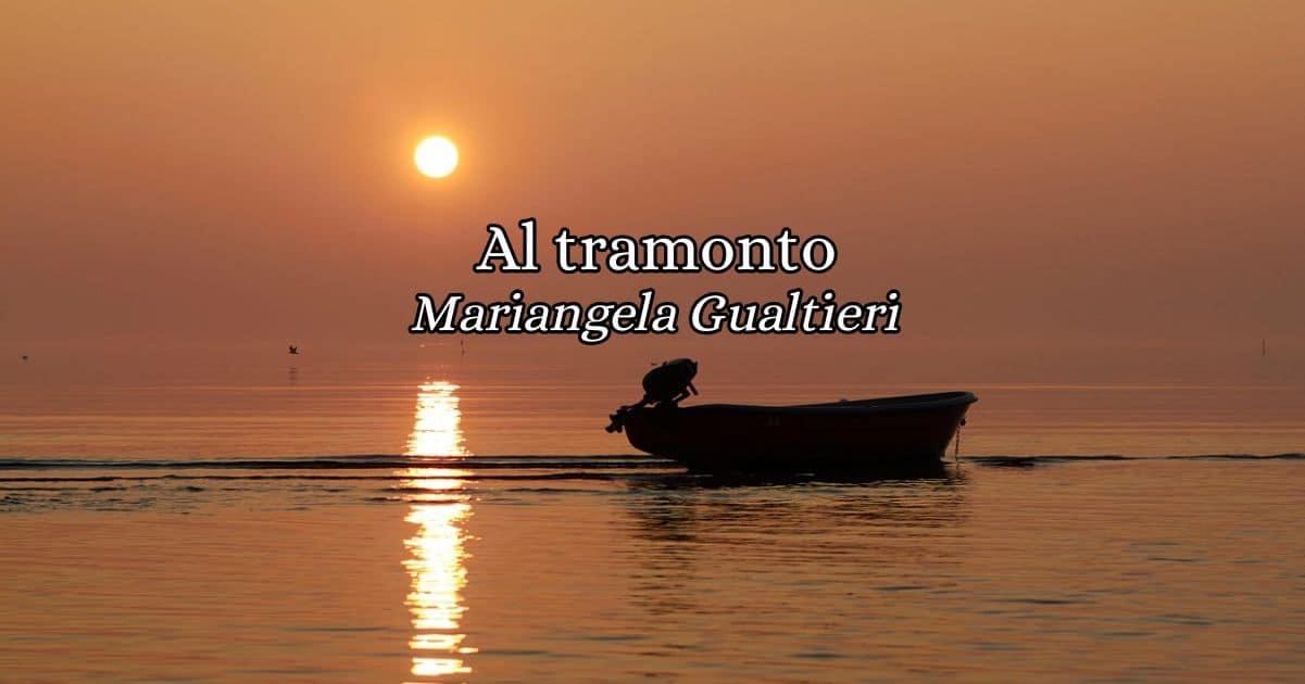 “Al tramonto” (2024) di Mariangela Gualtieri, un invito a scoprire la meraviglia nel quotidiano