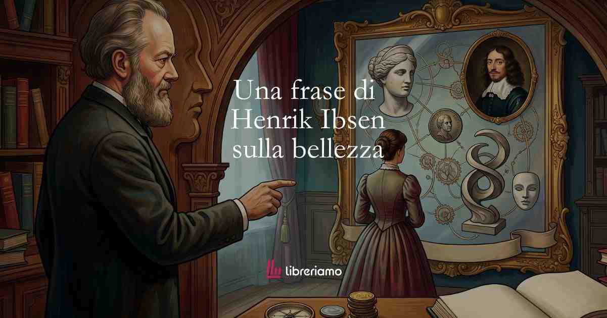 Una frase di Henrik Ibsen sulla soggettività della bellezza