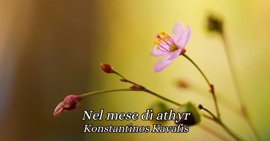 nel mese di athyr