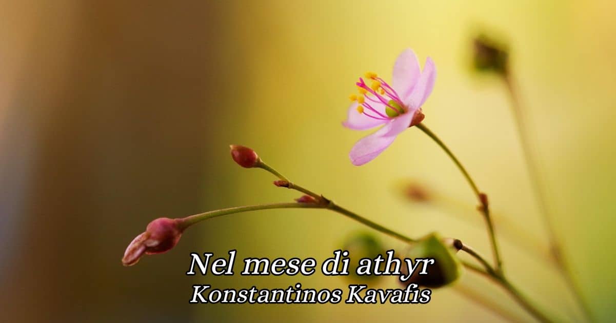 nel mese di athyr