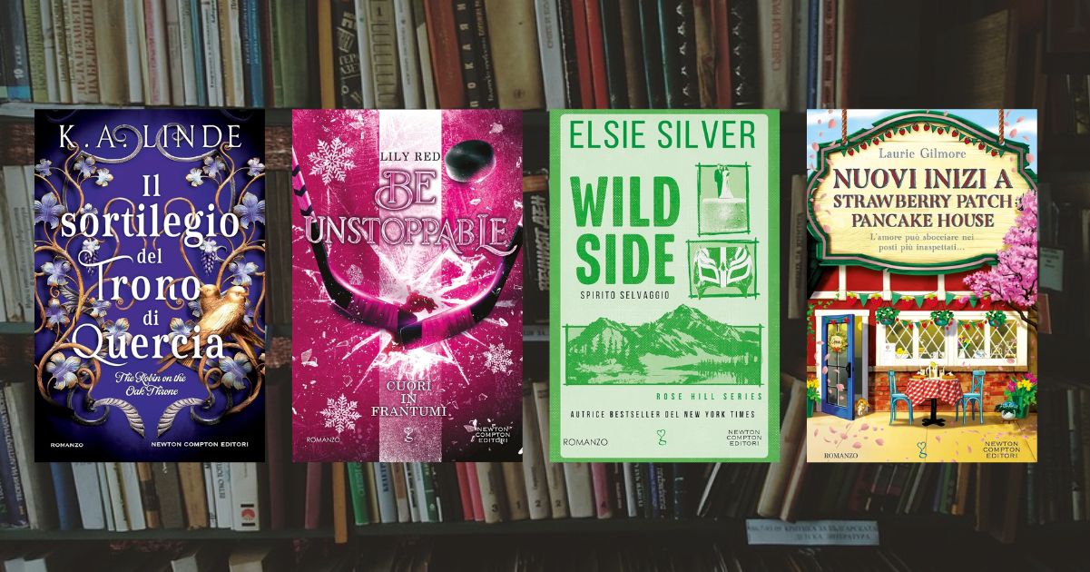 Giugno 2025, quattro libri romance in arrivo in libreria