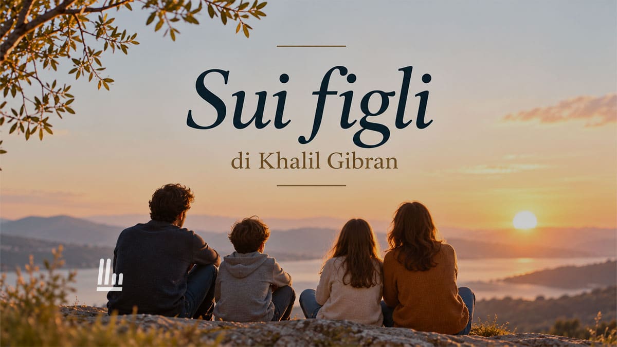 Sui figli (1923) di Khalil Gibran: la poesia che svela ai genitori come non perdere i ragazzi