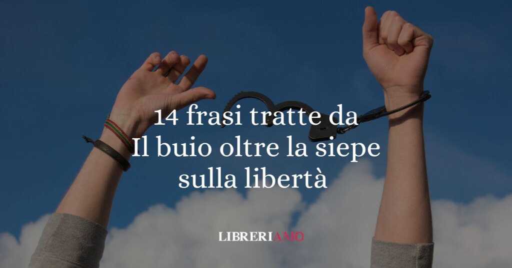 14 frasi tratte dal buio oltre la siepe sulla libertà