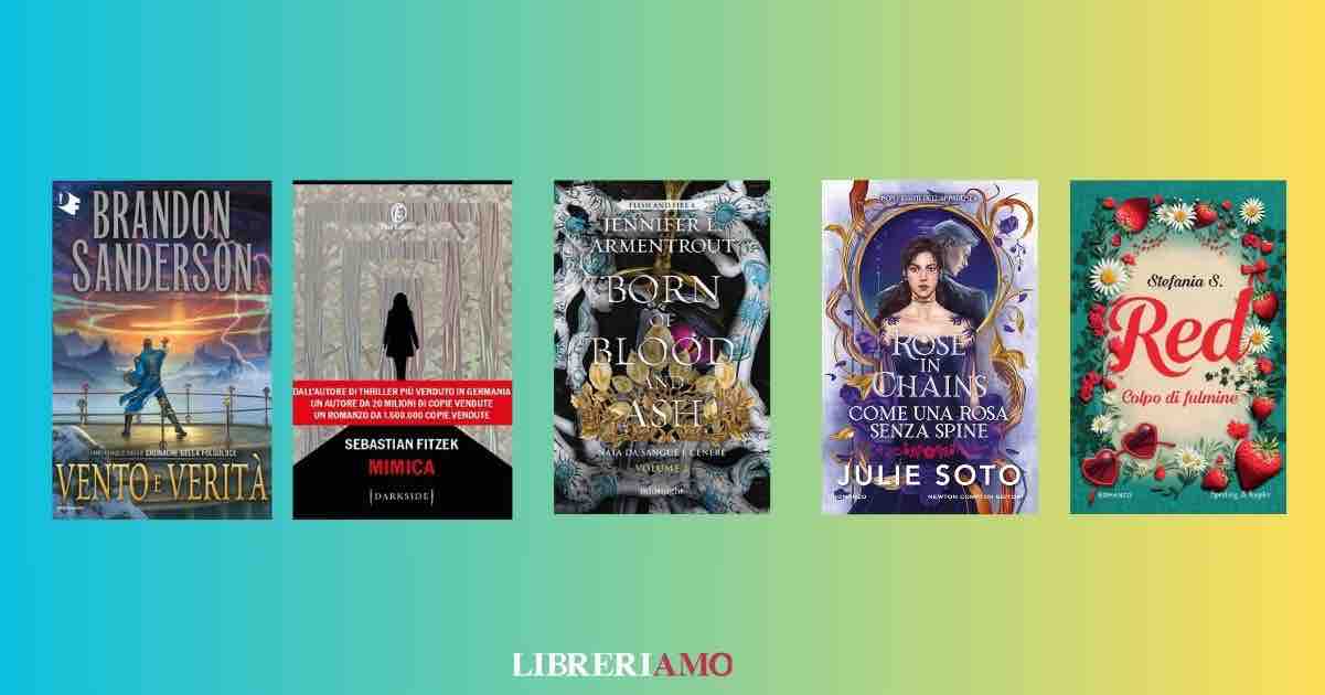 5 libri in uscita a Luglio 2025 da leggere assolutamente