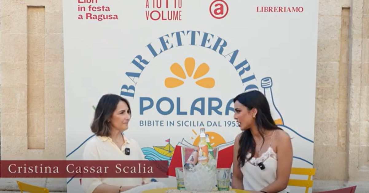 Cristina Cassar Scalia, "Leggere ti immerge nelle vite che vorresti vivere"