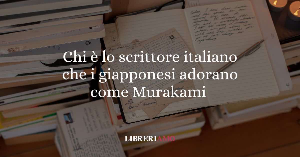 Chi è lo scrittore italiano che i giapponesi adorano come Murakami