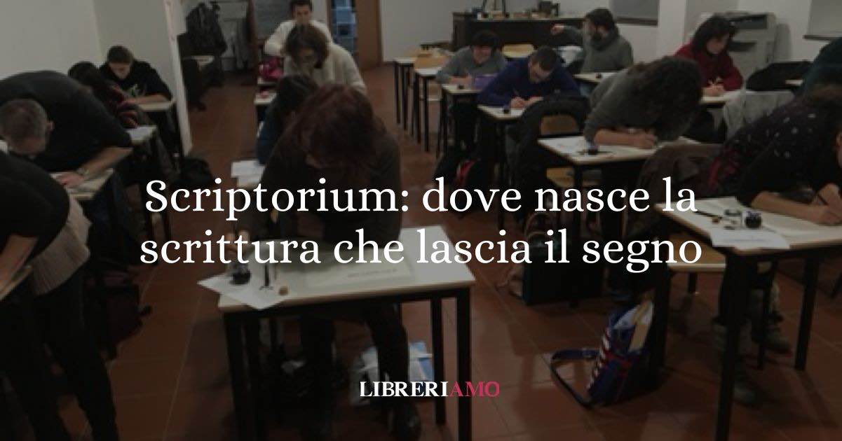 Scriptorium: la scuola di scrittura per recuperare l'arte di scrivere a mano