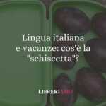 Lingua italiana e vacanze: cos'è la "schiscetta"? 51 Lingua italiana e vacanze: cos'è la "schiscetta"?