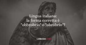 Lingua italiana: la forma corretta è "obbrobrio" o "obrobrio? 55 Lingua italiana: la forma corretta è "obbrobrio" o "obrobrio"?