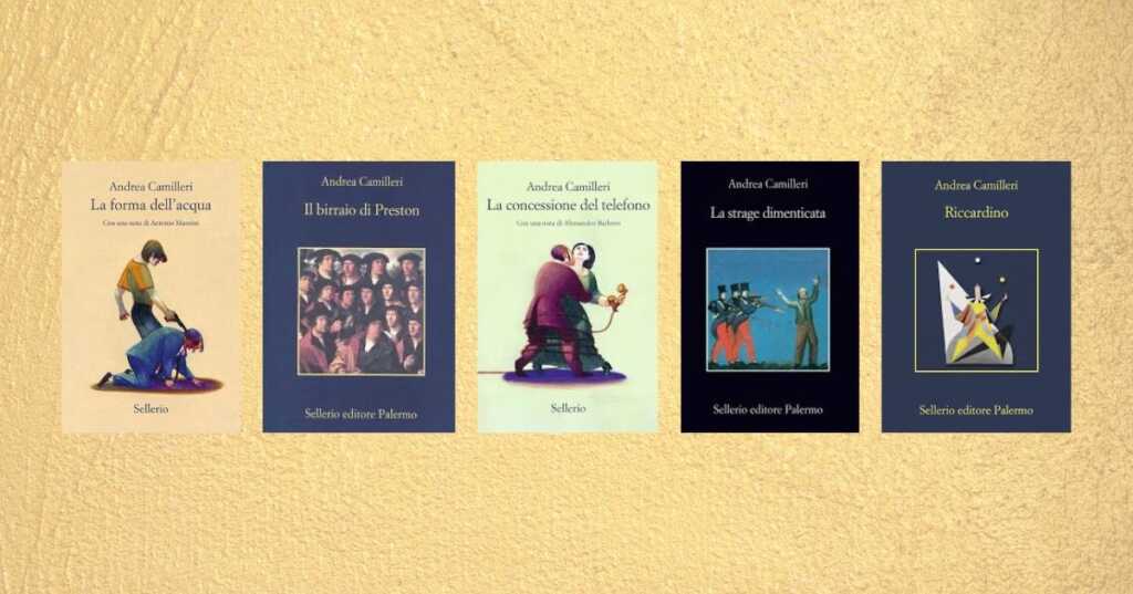 5 libri per scoprire il percorso creativo di Andrea Camilleri