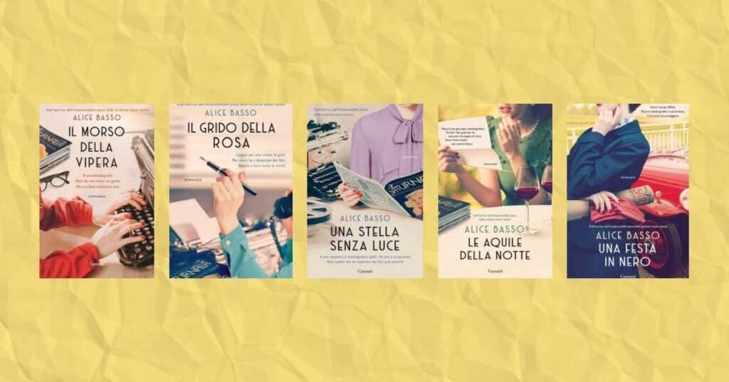 Anita, dattilografa detective: 5 romanzi di Alice Basso