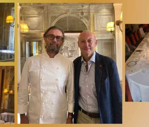 Carlo Cracco, l'incontro tra arte e cucina grazie a Farsettiarte