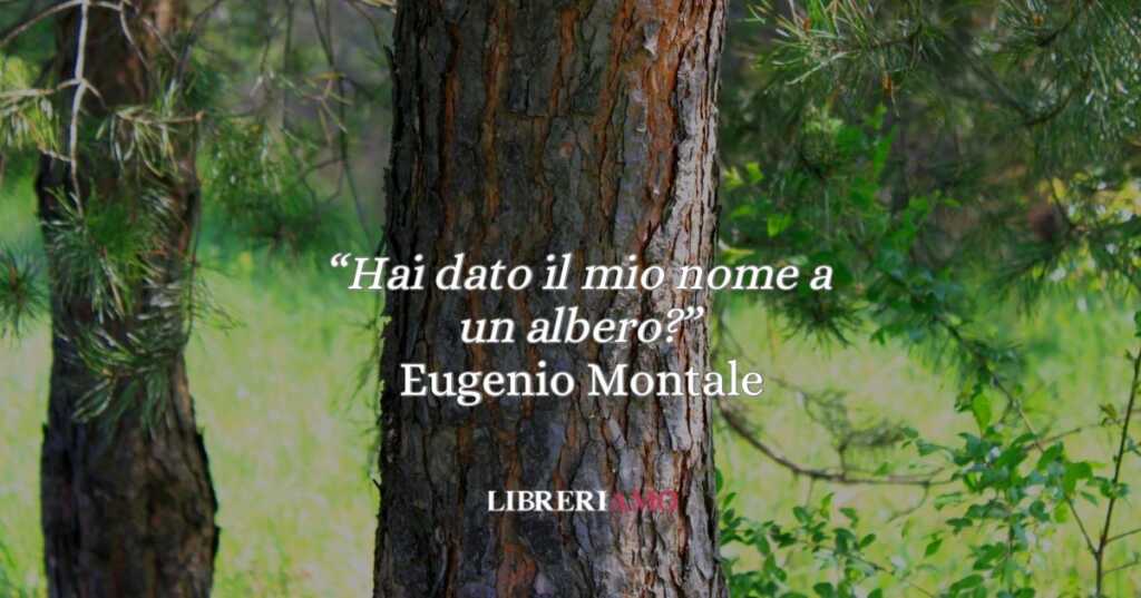 Eugenio Montale, “Hai dato il mio nome a un albero?”: la dolcezza della poesia