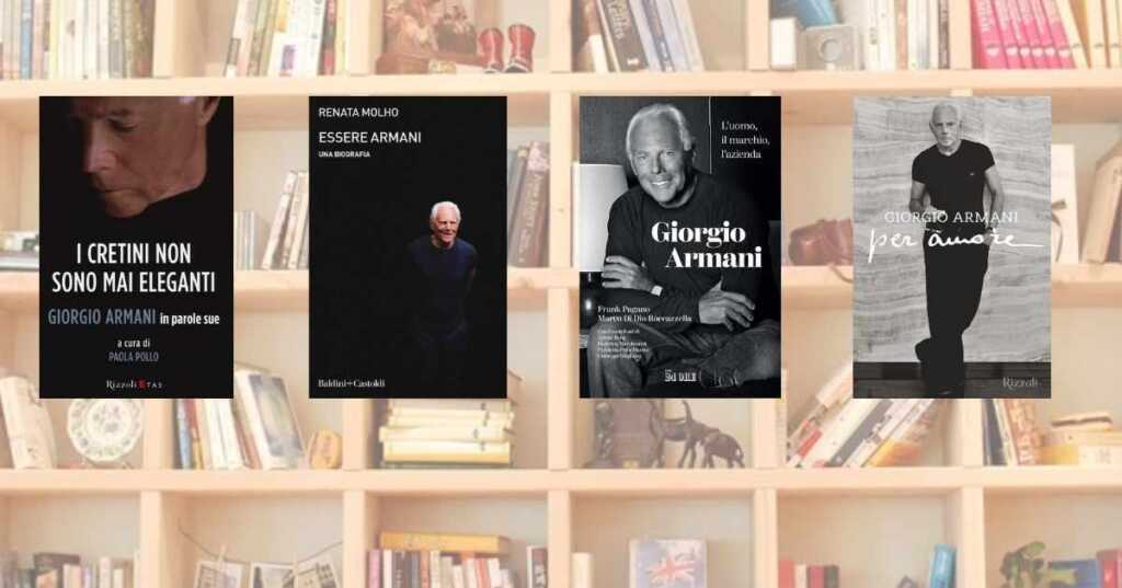Giorgio Armani, i libri da leggere per ripercorrerne il mito