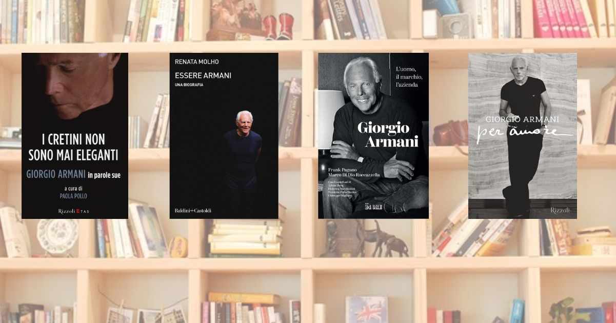 Giorgio Armani, i libri da leggere per ripercorrerne il mito