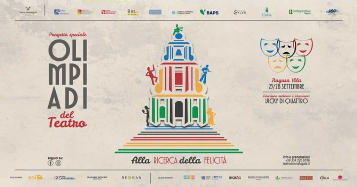 Partono le Olimpiadi del Teatro a Ragusa