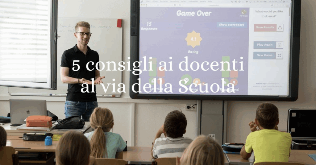 scuola docenti consigli
