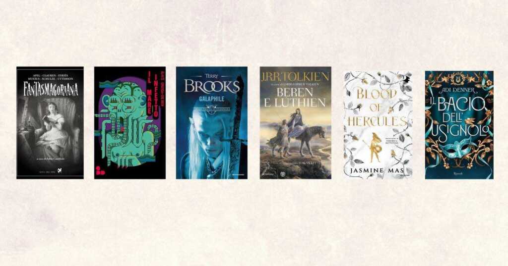 6 libri fantasy e horror in uscita a ottobre 2025