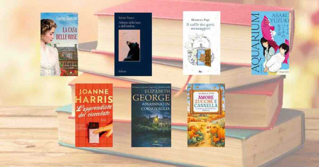 7 libri di narrativa straniera in uscita a ottobre 2025