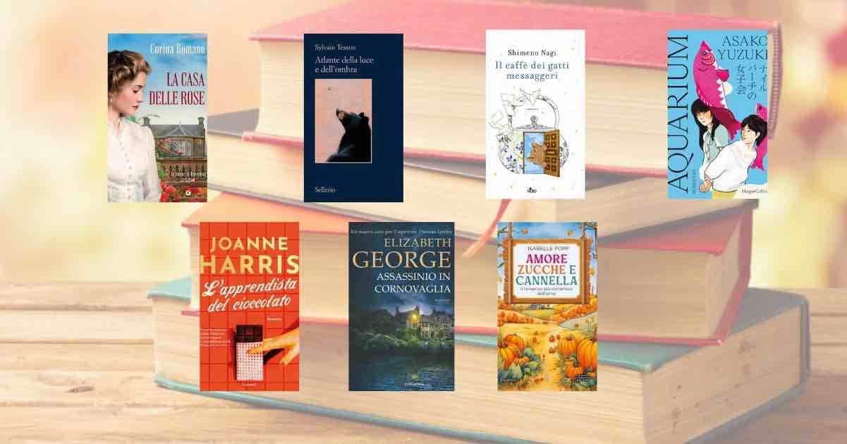 7 libri di narrativa straniera in uscita a ottobre 2025