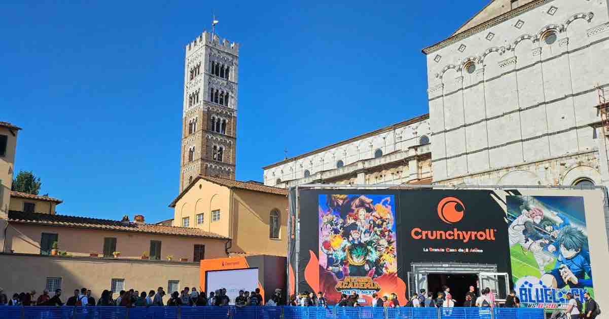 Crunchyroll a Lucca Comics 2025: tra anime, incontri e anticipazioni imperdibili