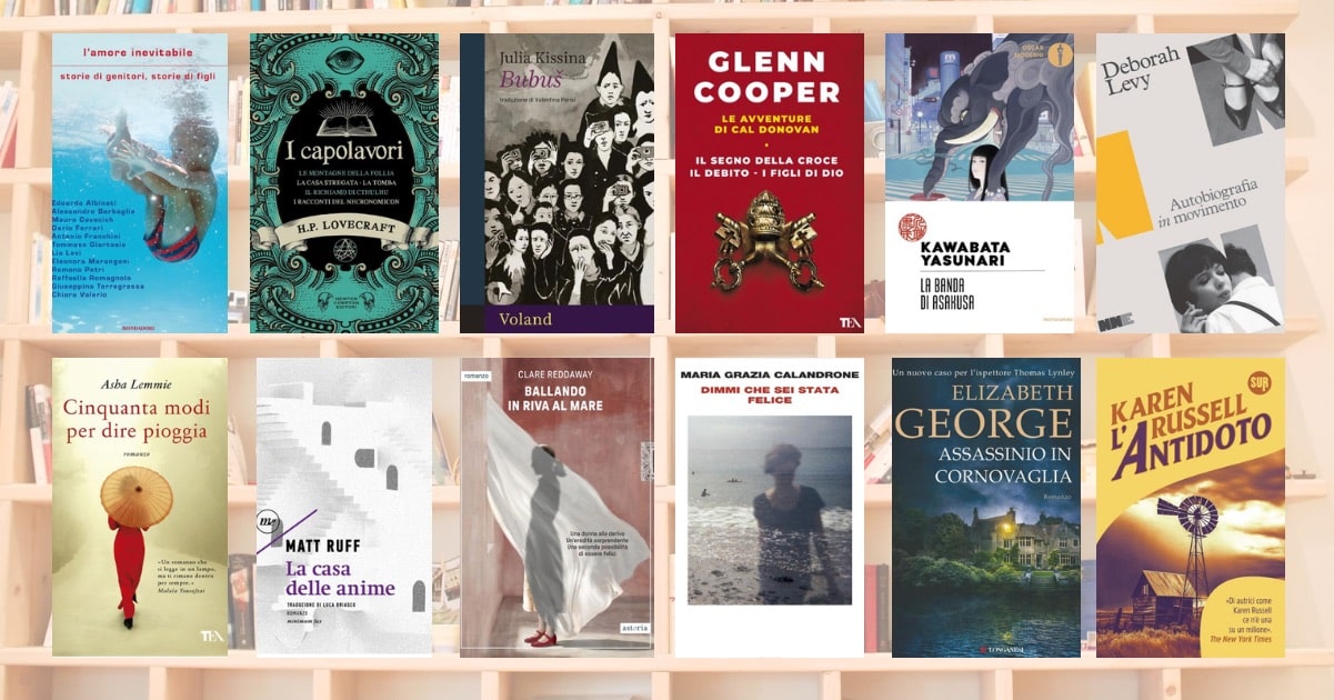 I libri in uscita la prossima settimana: 12 novità da non perdere