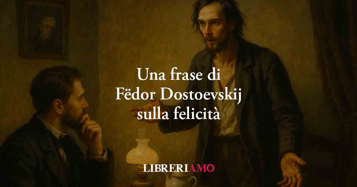 Una frase di Dostoevskij svela il senso vero della felicità e dello stare bene