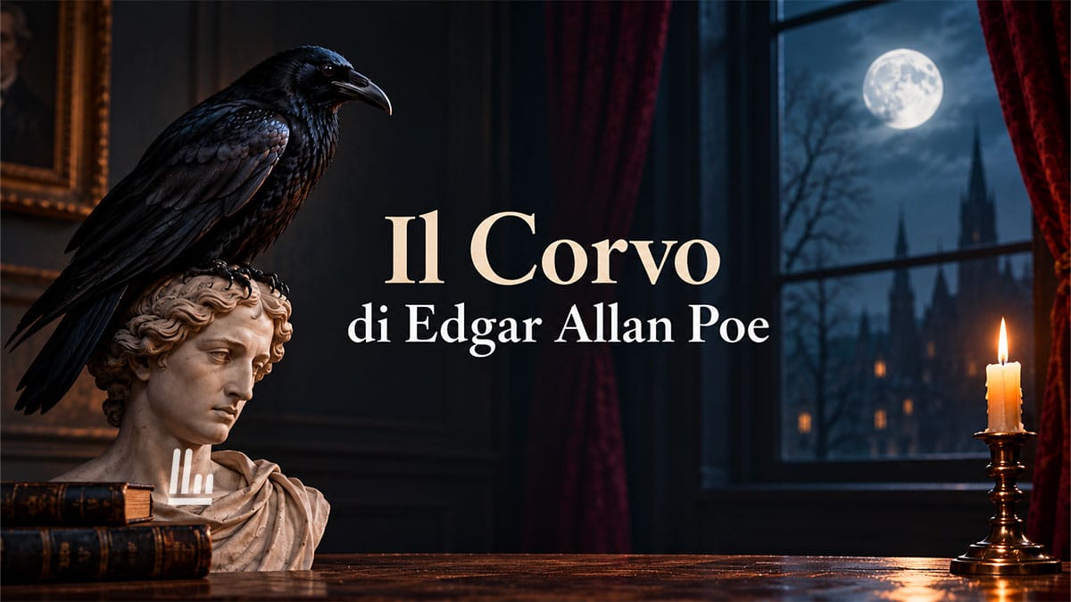 Il corvo (1845) di Edgar Allan Poe: la poesia per Halloween che svela la nostra paura più profonda 1 Il corvo (1845) di Edgar Allan Poe: la poesia per Halloween che svela la nostra paura più profonda