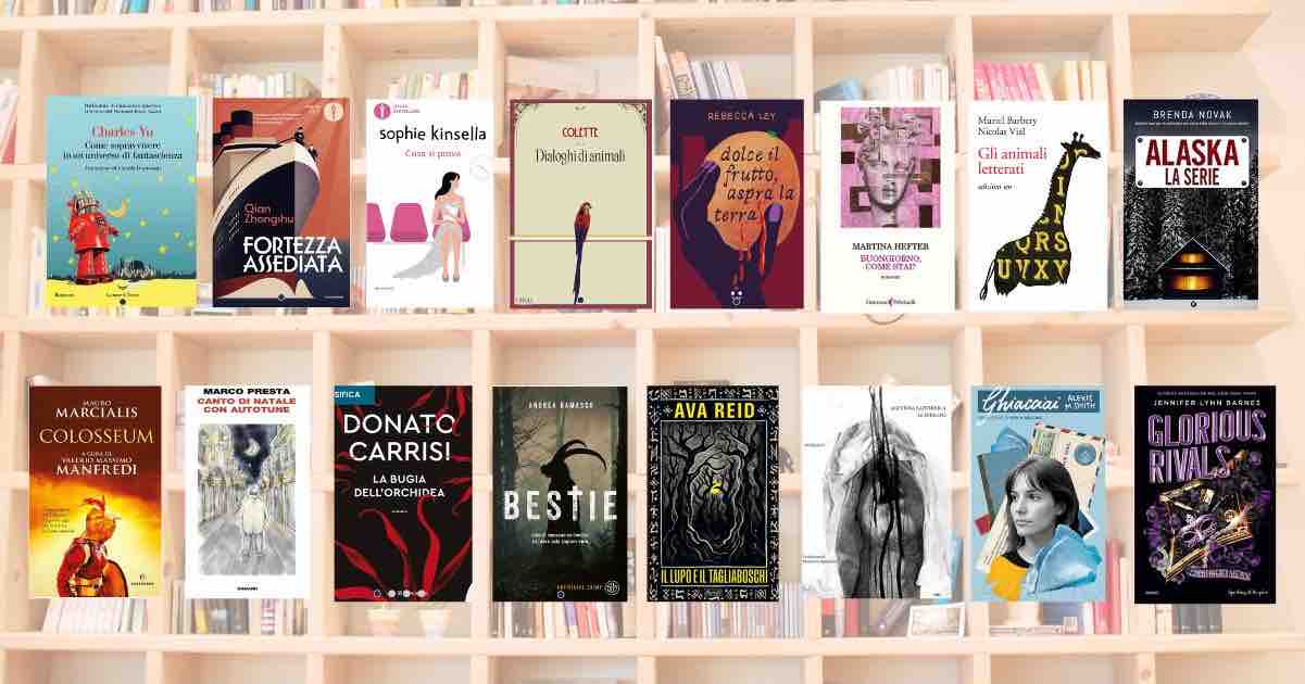 I libri in uscita la prossima settimana: 16 novità da non perdere