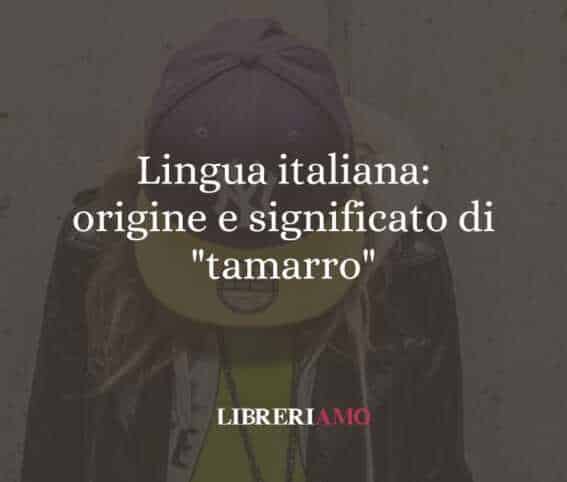 Lingua italiana: origine e significato di "tamarro"