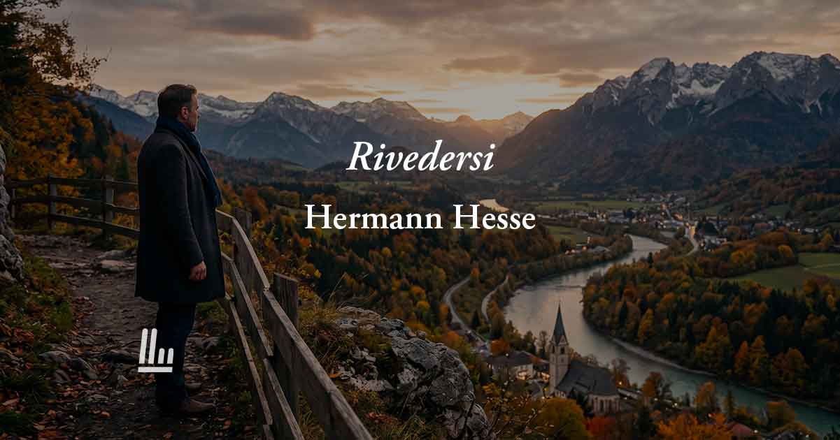 Rivedersi (1916) di Hermann Hesse: la poesia sull’amore che sopravvive al dolore della fine