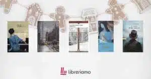 L'inverno che cambia le persone con il libro in mano