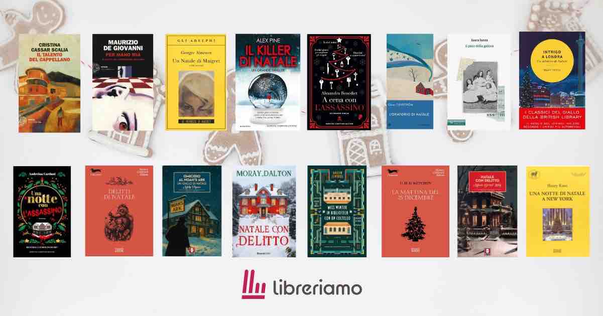 Natale in giallo: 16 libri crime da leggere e regalare