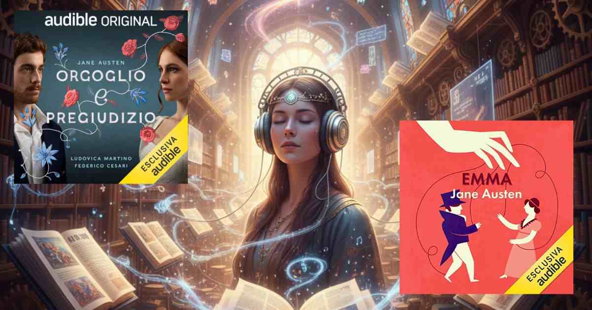 Orgoglio e Pregiudizio e altre opere di Jane Austen prendono voce in audiolibro