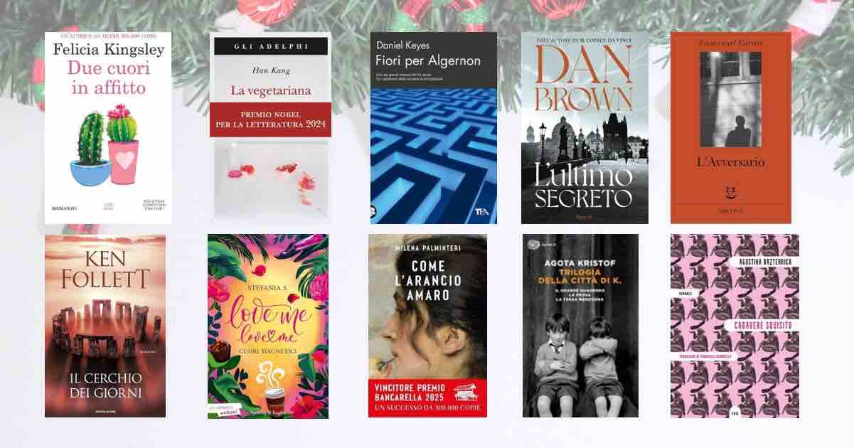 I 10 libri più letti nel 2025, tra casi editoriali e fenomeni social 1 I 10 libri più letti nel 2025, tra casi editoriali e fenomeni social