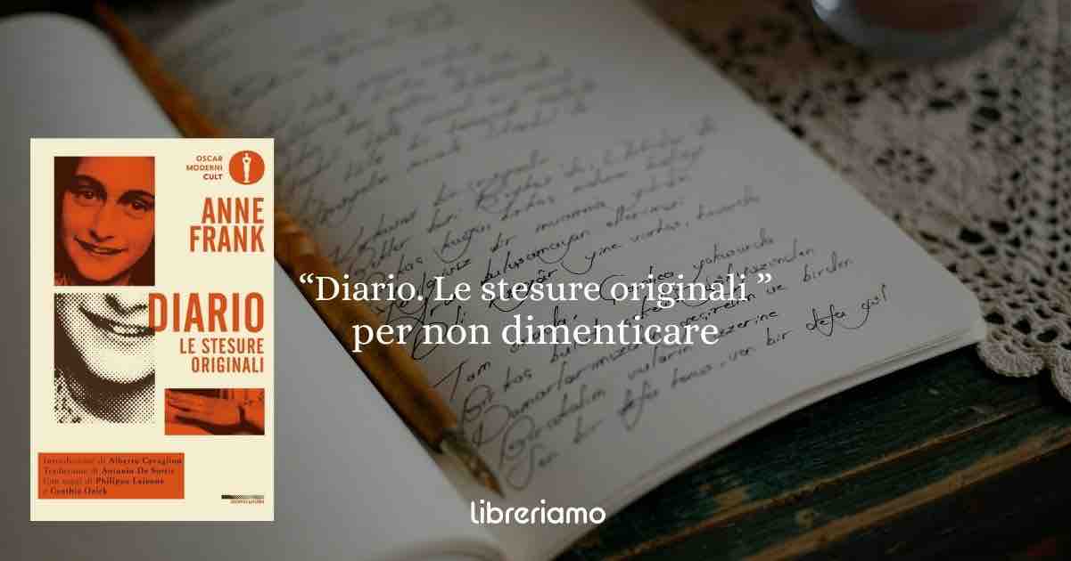 diario le stesure originali Anne Frank